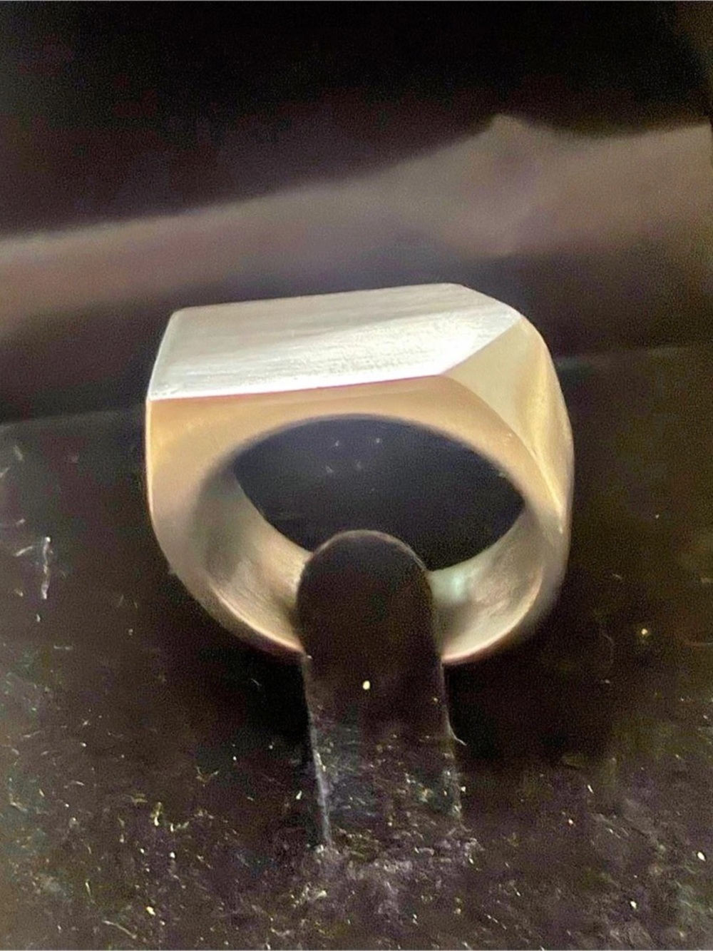 Stainless steel ring size 7